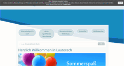 Desktop Screenshot of lauterach.at
